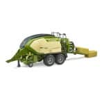 BRUDER KRONE BIG PACK 1290 HDP VC WITH 2 BLOCK HAY BALES 02033