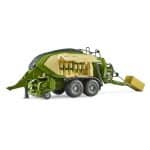 BRUDER KRONE BIG PACK 1290 HDP VC WITH 2 BLOCK HAY BALES 02033 - Image 2