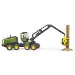 BRUDER JOHN DEERE HARVESTER WITH 1 TRUNK 1270G 02135 - Image 2