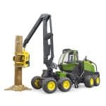 BRUDER JOHN DEERE HARVESTER WITH 1 TRUNK 1270G 02135 - Image 3