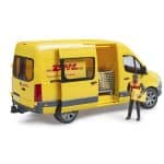 BRUDER MB SPRINTER DHL WITH DRIVER ITEM 02671 - Image 2