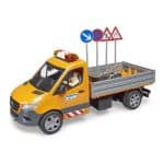 BRUDER 02677 MERCEDES BENZ SPRINTER MUNICIPAL VEHICLE WITH DRIVER AND ACCESORIES - Image 3