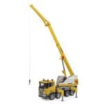 BRUDER 03571 SCANIA SUPER 560R LIEBHERR CRANE TRUCK WITH LIGHT AND SOUND MODULE - Image 2