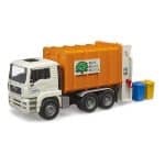 BRUDER 02772 MAN TGA REAR LOADING GARBAGE TRUCK *D*