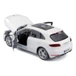 BBURAGO 1/24 PLUS-PORCHE MACAN  WHITE 18/21077 - Image 3