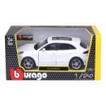 BBURAGO 1/24 PLUS-PORCHE MACAN  WHITE 18/21077 - Image 4