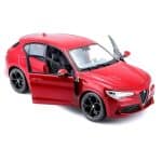 BBURAGO 1/24 PLUS ALFA ROMEO STELVIO RED 18/21086 - Image 3