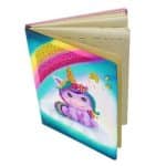 CRAFT BUDDY NOTEBOOK CRYSRAL ART UNICORN SMILE CANJ-3 - Image 2