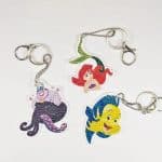 CRAFT BUDDY KEYRING CRYSTAL ART LITTLE MERMAID DNYSET1 - Image 2