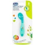 CHICCO BABY SILICONE SPOON SOFT MINT F01-16100-20