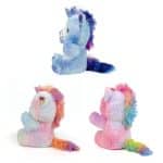 PLUSH MULTICOLOUR UNICORN WITH STARS 22CM 20733 - Image 2