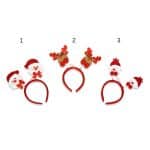 XMAS HEADBAND 3ASST 23CM 5512