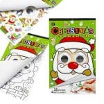 SANTA COLORING AND STICKERS 5724 - Image 2