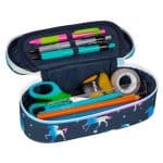 COOLPACK CAMPUS PENCIL CASE BLUE UNICORN CPF062670 - Image 2