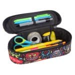 COOLPACK CAMPUS PENCIL CASE SCARY STICKERS CPF062696 - Image 2