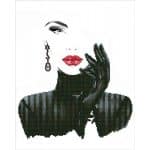 DIAMOND DOTZ LADY IN BLACK