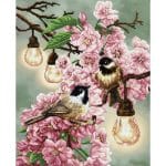 DIAMOND DOTZ - CHERRY BLOSSOMS CHICKADEES DD11.006 - Image 3