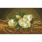 DIAMOND DOTZ MAGNOLIAS ON GOLD VELEVT DD12.046 - Image 3