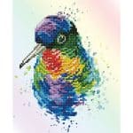 DIAMOND DOTZ RAINBOW FEATHERS