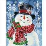 DIAMOND DOTZ - JOYFUL JOLLY SNOWMAN DD9.067