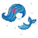 DIAMOND DOTZ PEARL SWIMMER PILLOW DDP2.043 - Image 2