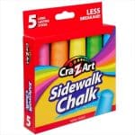 CRA-Z-ART 5 CT SIDEWALK CHALK 10811