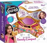 CRA-Z-ART SHIMMER N SPARKLE BOW BEAUTIFUL COMPACT, REAL MAKEUP SET 65574