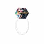 WHITE BEADED NECKLACE 291-1732W