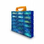 HOT WHEELS MULTIBRICK CAR CASE STORES UP TO 28 CARS HWCC8C - Image 2