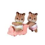 SYLVANIAN FAMILIES WALNUT SQUIRREL TWINS 5421 - Image 2