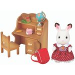 SYLVANIAN FAMILIES: CHOCOLATE RABBIT SISTER SET DESK 5016 - Image 2