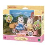 SYLVANIAN FAMILIES - TANDEM CYCLING SET HUSKY SISTER  BROTHER 5637