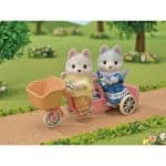 SYLVANIAN FAMILIES - TANDEM CYCLING SET HUSKY SISTER BROTHER 5637 - Image 3