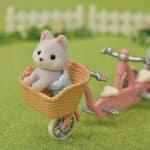 SYLVANIAN FAMILIES - TANDEM CYCLING SET HUSKY SISTER BROTHER 5637 - Image 4