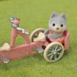 SYLVANIAN FAMILIES - TANDEM CYCLING SET HUSKY SISTER BROTHER 5637 - Image 5