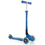 GLOBBER SCOOTER PRIMO FOLDABLE LIGHTS NAVY BLUE 432-100-3