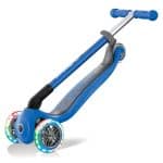 GLOBBER SCOOTER PRIMO FOLDABLE LIGHTS NAVY BLUE 432-100-3 - Image 4