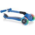 GLOBBER SCOOTER JUNIOR FOLDABLE FANTASY LIGHTS RACING NAVY BLUE 433-100 - Image 3