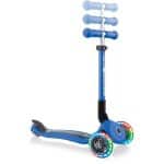 GLOBBER SCOOTER JUNIOR FOLDABLE FANTASY LIGHTS RACING NAVY BLUE 433-100 - Image 4