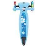 GLOBBER SCOOTER JUNIOR FOLDABLE FANTASY LIGHTS FLOWERS PASTEL BLUE 433-200 - Image 3