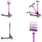 GLOBBER SCOOTER ELITE DELUXE DEEP PINK 444-410 - Image 5