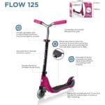 GLOBBER SCOOTER FLOW 125 - RUBY - Image 4