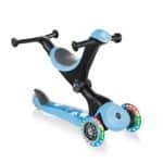 GLOBBER SCOOTER GO UP DELUX FANTASY LIGHTS PASTEL BLUE 647-201 - Image 2
