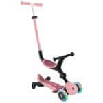 GLOBBER SCOOTER GO.UP ACTIVE LIGHTS 360 PASTEL PINK 749-310