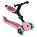 GLOBBER SCOOTER GO.UP ACTIVE LIGHTS 360 PASTEL PINK 749-310 - Image 4