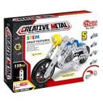 CREATIVE METAL - MOTORCYCLE BUILDING 133PCS 5IN1 900483-1201