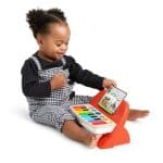 HAPE KIDS II WOODEN MAGIC TOUCH PIANO CALS FIRST MELODIES 800894 - Image 2
