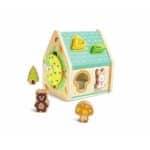 HAPE EARLY EXPLORER WOODEN CRITTER HOUSE SHAPE SORTER E0515A - Image 3