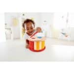 HAPE EARLY MELODIES WOODEN DOUBLE-SIDED DRUM E0608 - Image 2