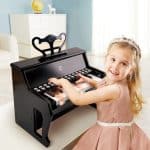HAPE LEARN WITH LIGHTS PIANO - BLACK E0627 - Image 2